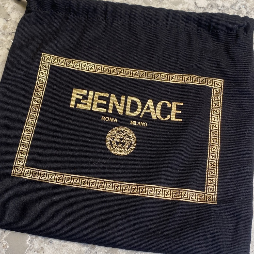 Fendace “Fendi x Versace” Toiletry Bag NEW - Picture 13 of 13